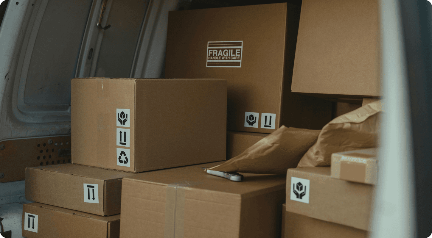 PicUp moving and delivery service in Brisbane - professional haulers with van and truck for on-demand moving, delivery, and junk removal services